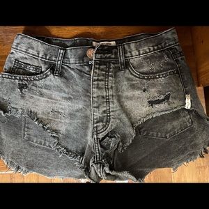 One teaspoon black shorts